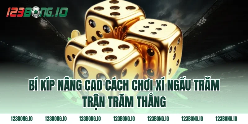 Bí Kíp Nâng Cao Cách Chơi Xí Ngầu Trăm Trận Trăm Thắng