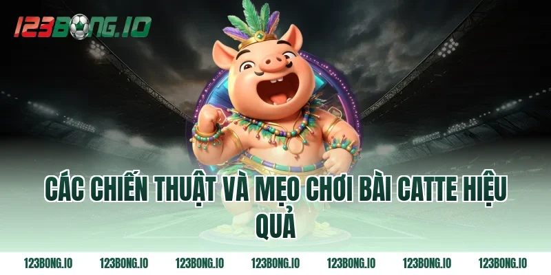 Các chiến thuật và mẹo chơi bài catte hiệu quả