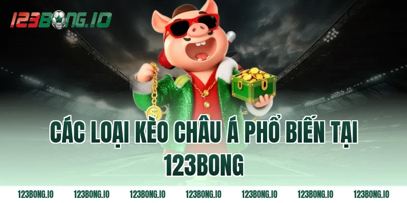 Các loại kèo châu Á phổ biến tại 123bong