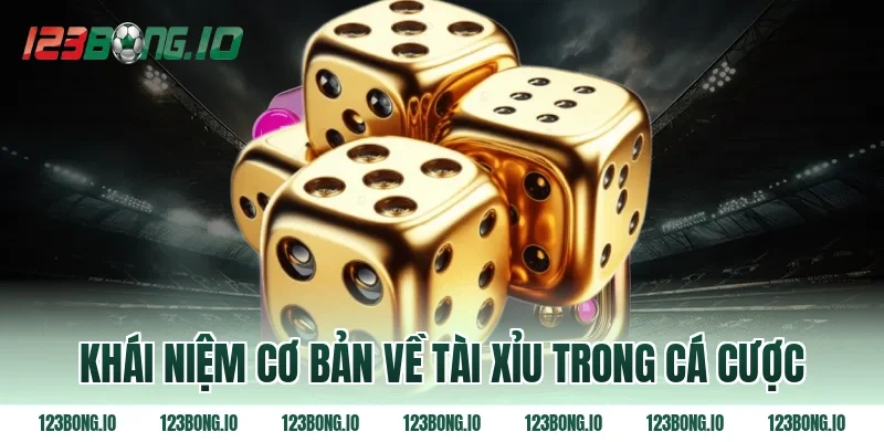 Khái niệm cơ bản về tài xỉu trong cá cược