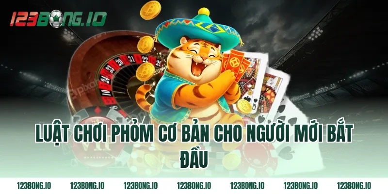 Luật chơi phỏm cơ bản cho người mới bắt đầu