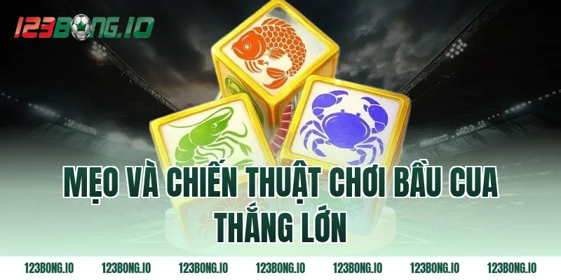 Mẹo và chiến thuật chơi bầu cua thắng lớn