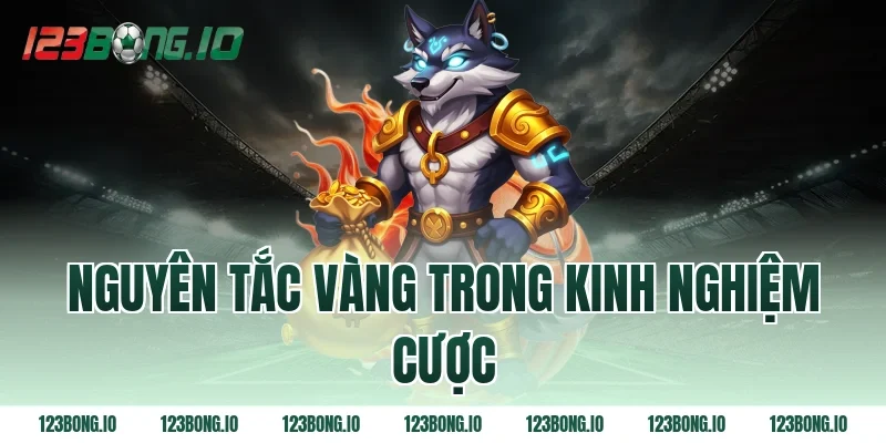 Nguyên tắc vàng trong kinh nghiệm cược