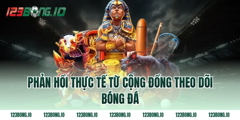 Phản hồi thực tế từ cộng đồng theo dõi bóng đá