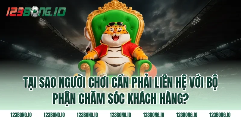 Tại Sao Người Chơi Cần Phải Liên Hệ Với Bộ Phận Chăm Sóc Khách Hàng?