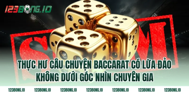 Thực hư câu chuyện Baccarat có lừa đảo không dưới góc nhìn chuyên gia