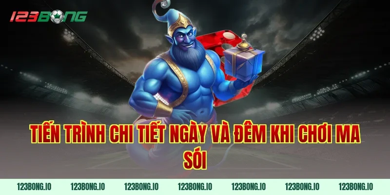 Tiến trình chi tiết ngày và đêm khi chơi ma sói